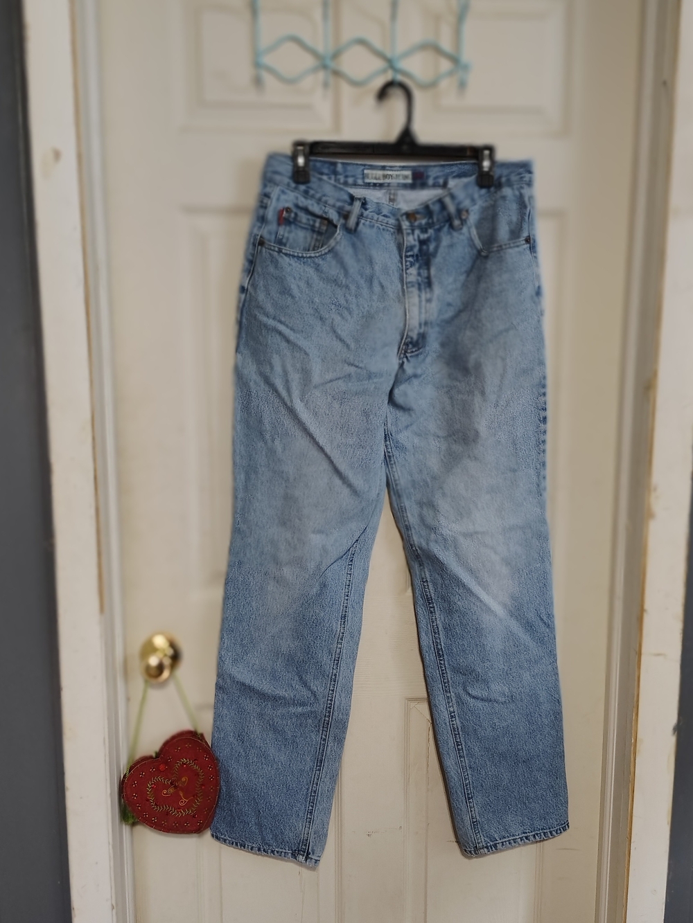 90s Bugle Boy Light Blue Relaxed Fit Jeans 34x34